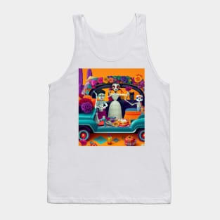 Day of the Dead Memorial to a Bride Tank Top